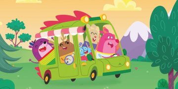 A scene from "Bumpy The Bear"